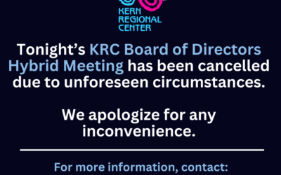 KRC Board of Directors Meeting Cancellation