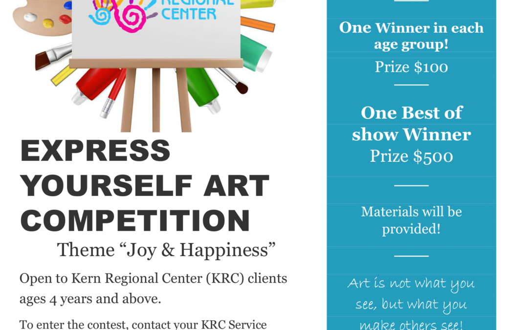 EXPRESS YOURSELF ART COMPETITION! Theme: “Joy & Happiness”