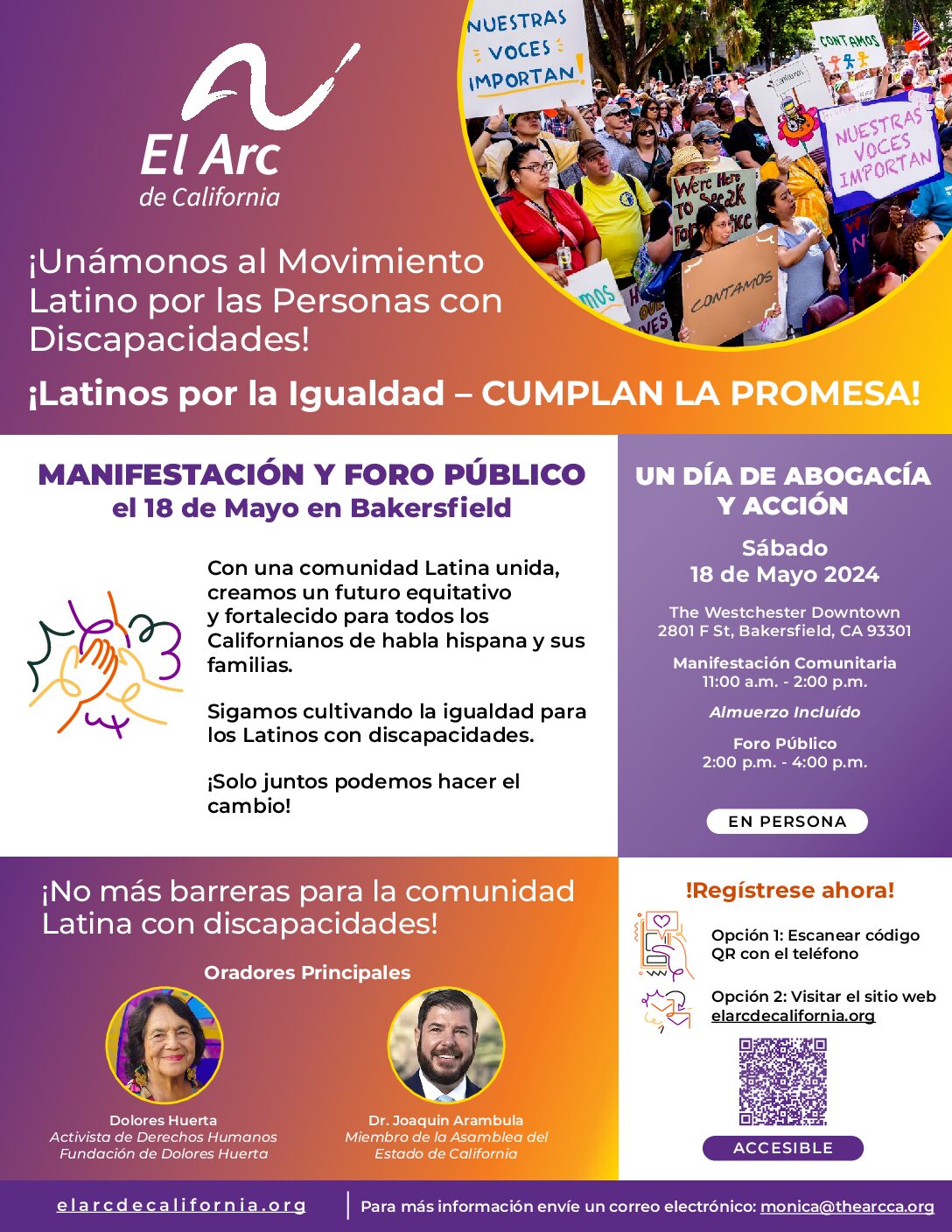 ¡Únase al movimiento latino por discapacidad! – Latinos por la Equidad – ¡CUMPLA LA PROMESA!