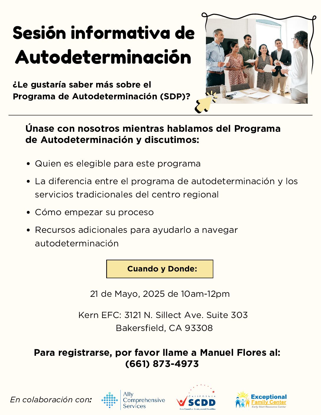 Sesión Informativa de Autodeterminación