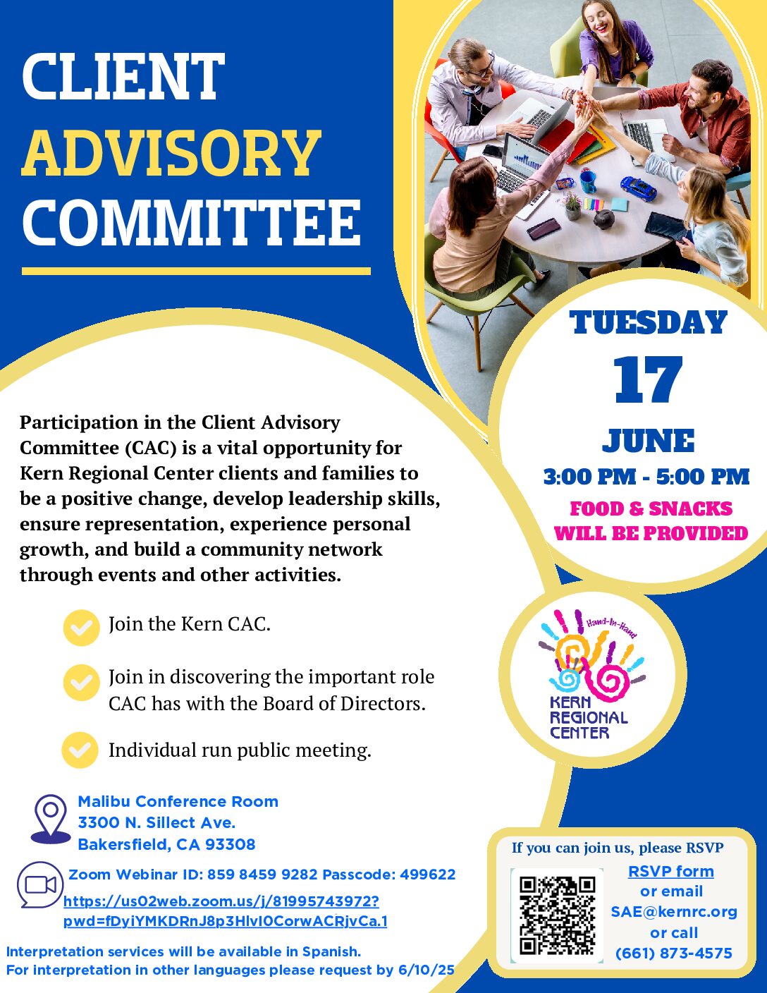 Client Advisory Committee 6/17/25