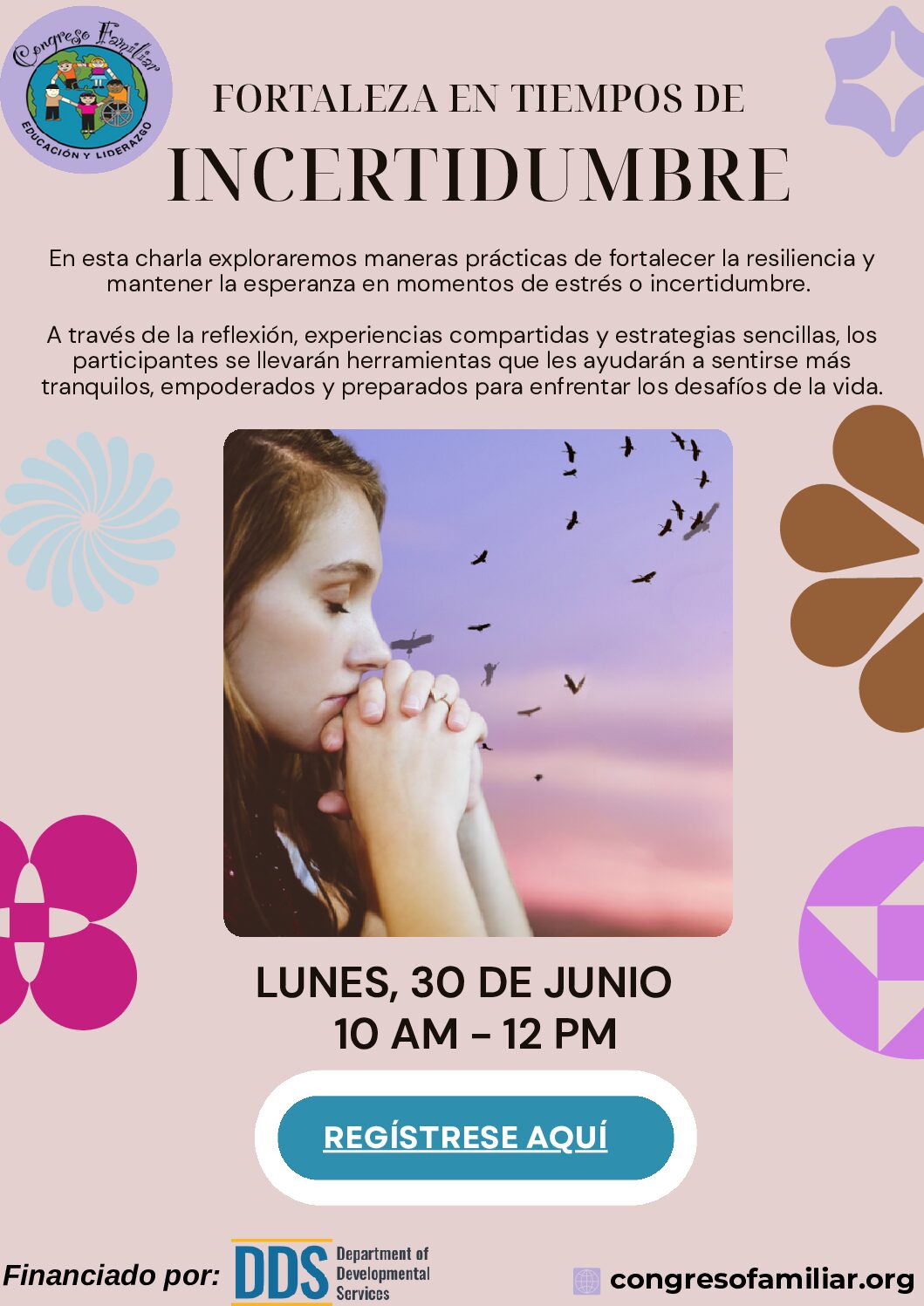 6/30/25: Fortaleza en Tiempos de Incertidumbre: Herramientas para la Resiliencia y la Esperanza