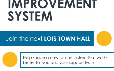 Life Outcomes Improvement System (LOIS) Town Hall