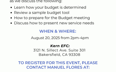 Self-Determination Program: Individual Budget (8-20-25)