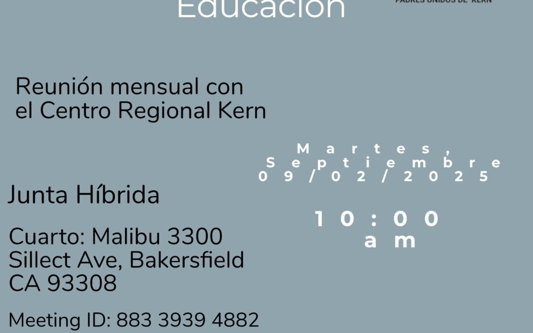 KRC Grupo de Apoyo y Educacion 9/2/25