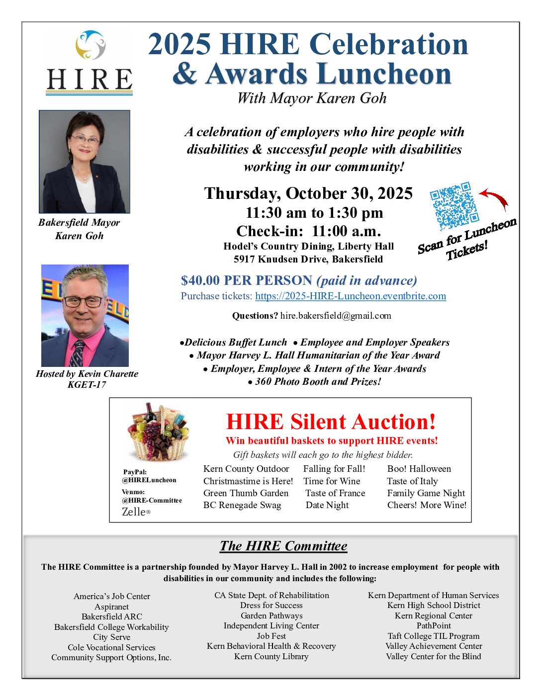 2025 HIRE Celebration & Awards Luncheon – Tickets Available