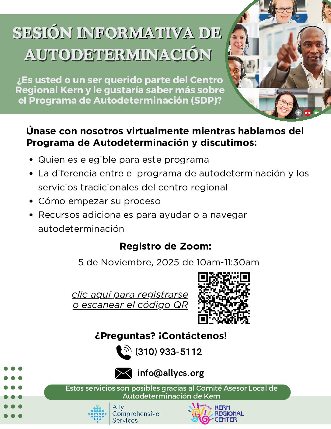 Sesión Informativa sobre Autodeterminación: 11/5/25