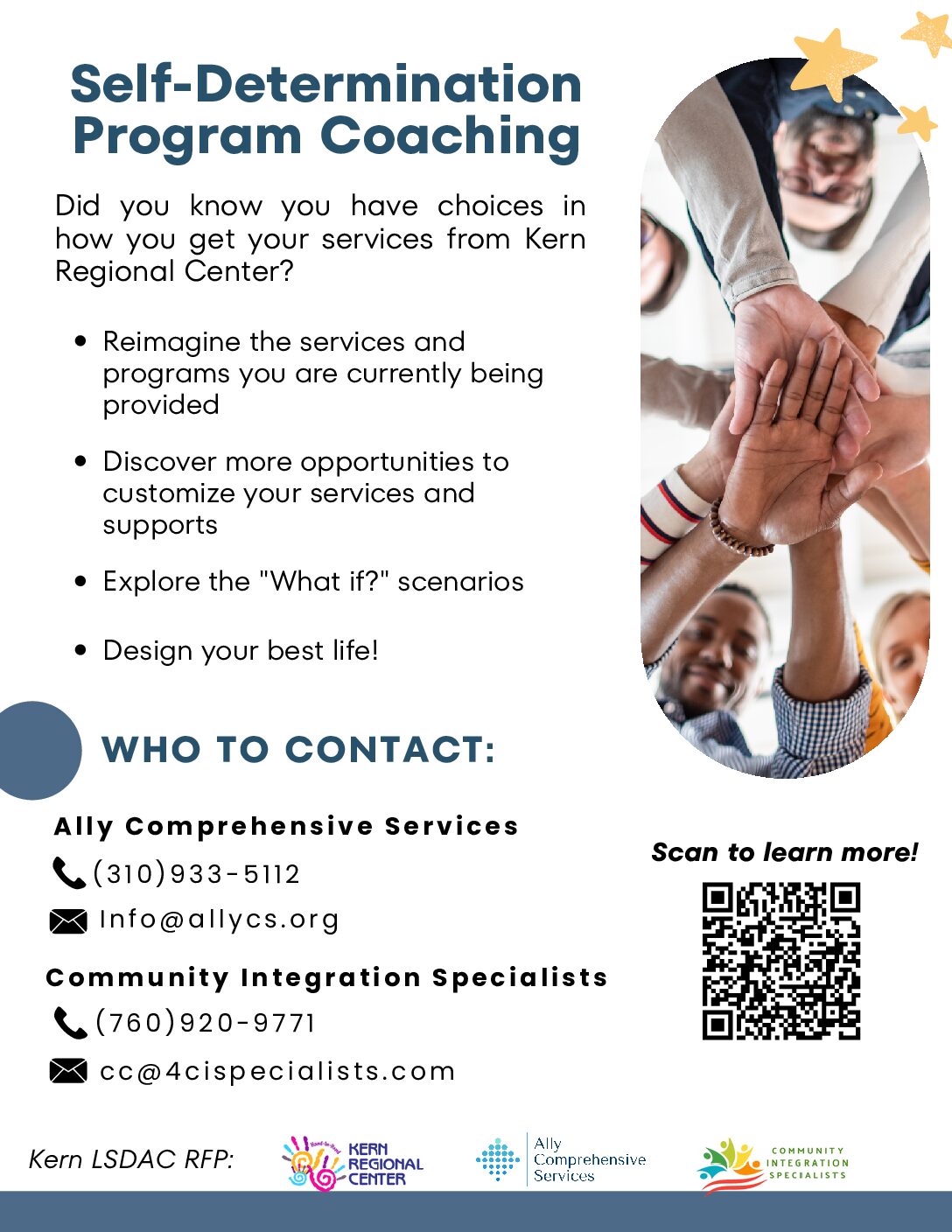 Ally & C.I.S: Self-Determination Program Coaching