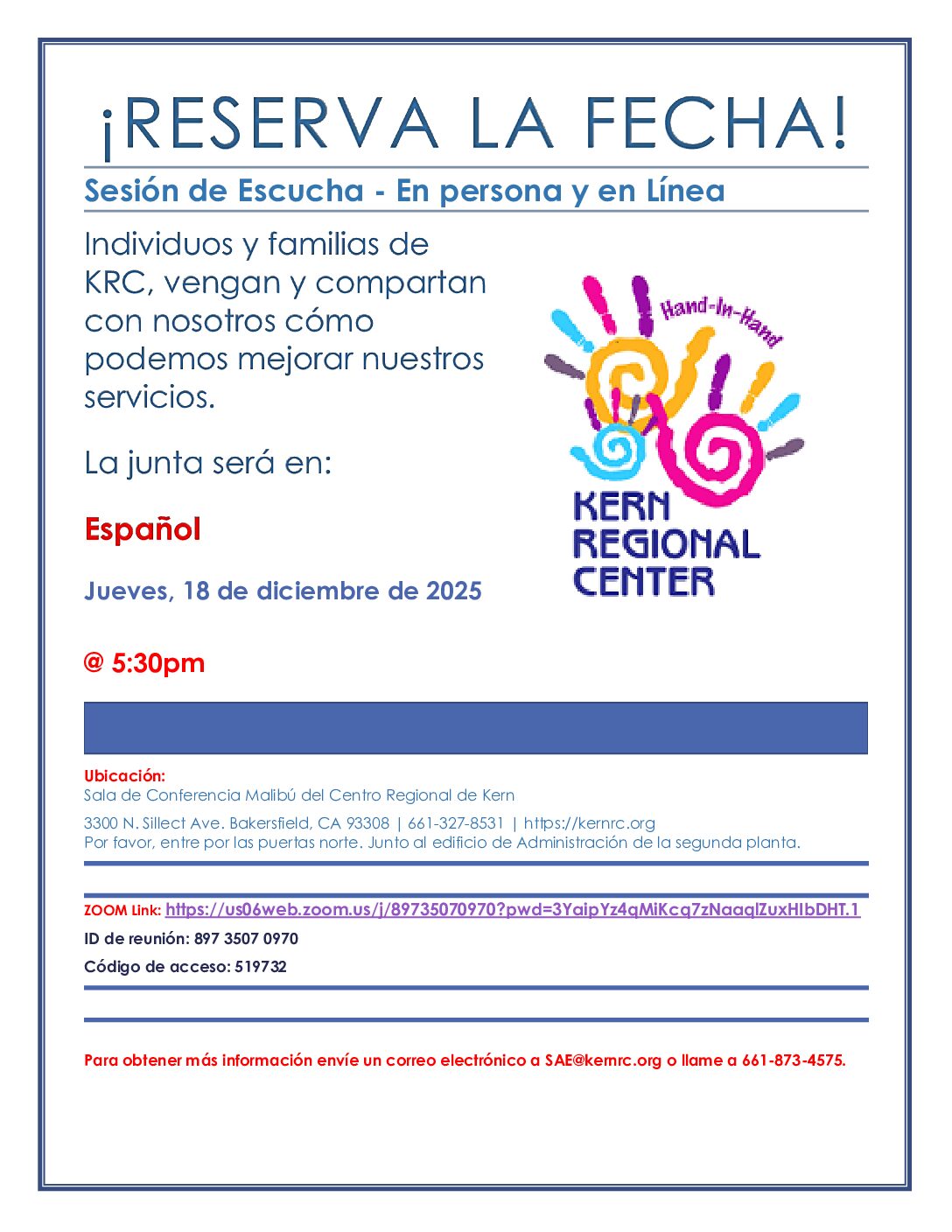 Sesión de Escucha 12/18/25