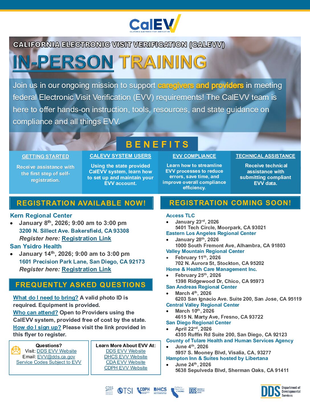 Electronic Visit Verification: Training Road Show