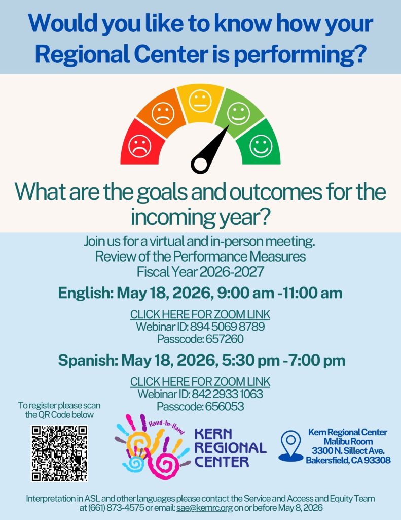 Performance Measure English is on May 18th, 9:00-11:00 AM