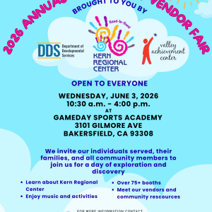 Vendor Fair on June 3, from 10:30 AM-4:00 PM.