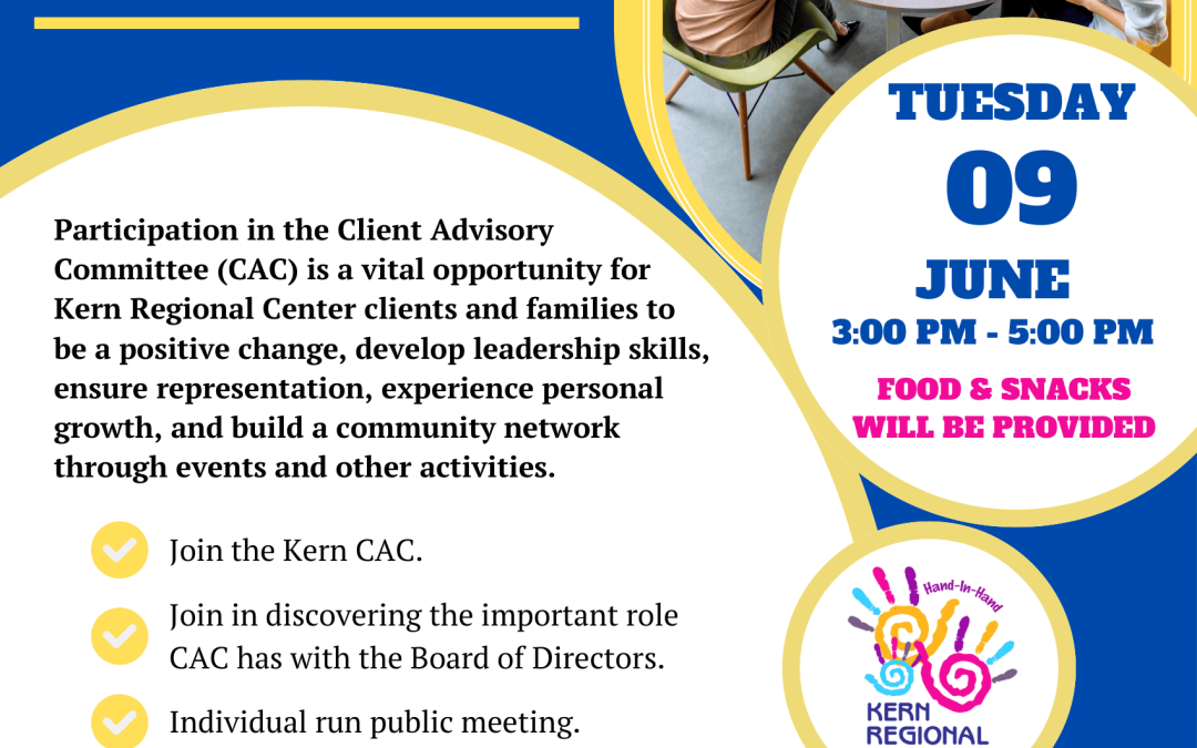 Client Advisory Committee Meeting June 09,2026 from 3:00 PM to 5:00 PM. Zoom link available. Webinar ID: 859 8459 9282 Passcode:499622