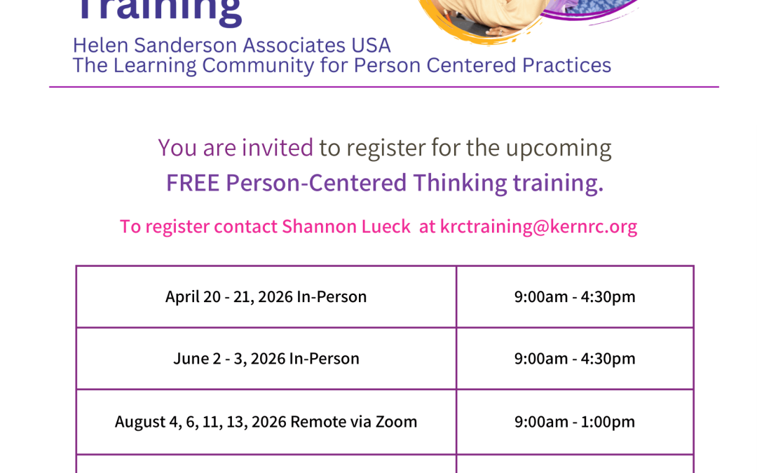Person-Centered Thinking Training