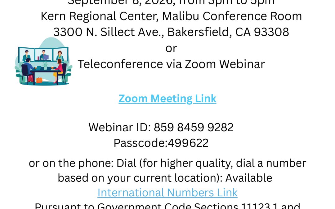 Client Advisory Committee Meeting September